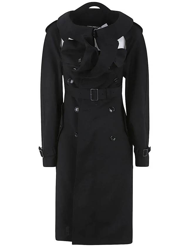 준야 와타나베 로브 망토 드레스 JMO008S24_1BLACK