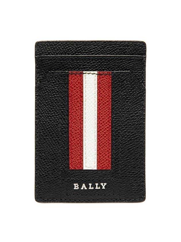 발리 남성 테디 레더 카드지갑 블랙