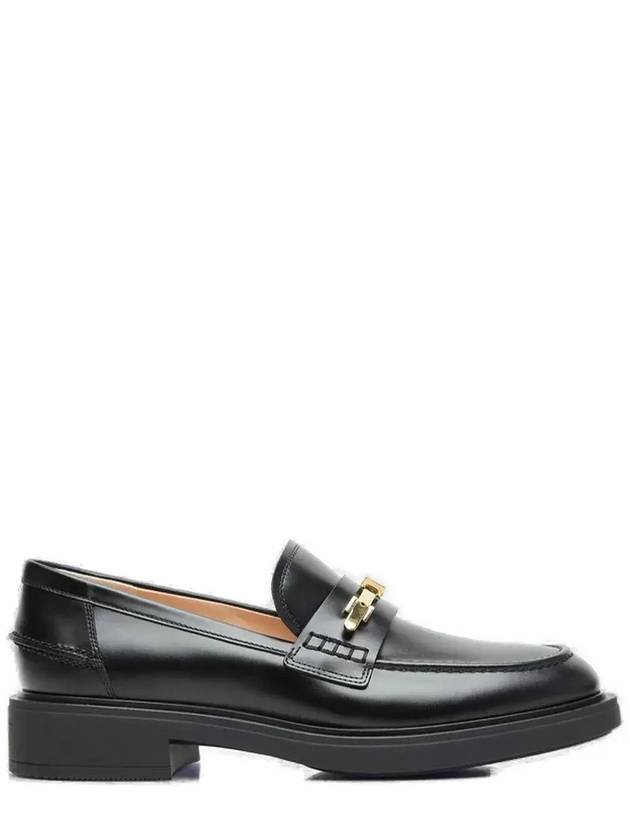 지안비토 로시 마틴 라운드 토 로퍼 G2539420GOMDVD_NERO