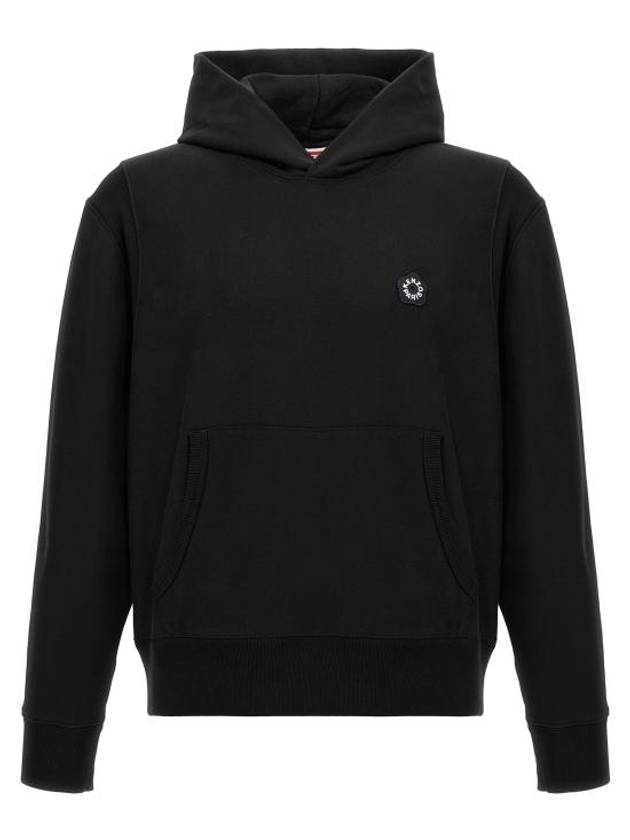 켄조 보케 플라워 2.0 자수 후드 블랙