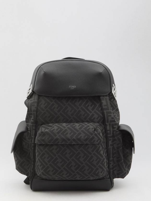 FENDI Fendi Drive FF jacquard backpack 7VZ084F0R2K