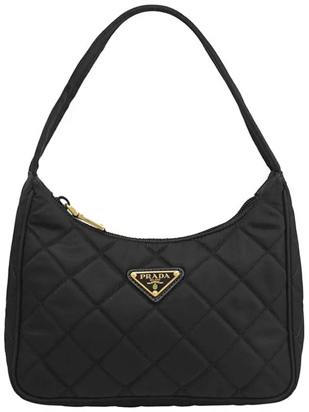 프라다 삼각로고 나일론 퀼팅 호보백 1NE051 2DYC F0002