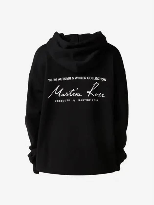 마틴 로즈 클래식 후드 블랙 Martine Rose Classic Hoodie Black