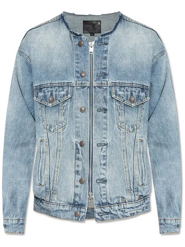 R13 디스트레스 데님 스타일 재킷 R13WD125D244A0_CAXTONBLUE