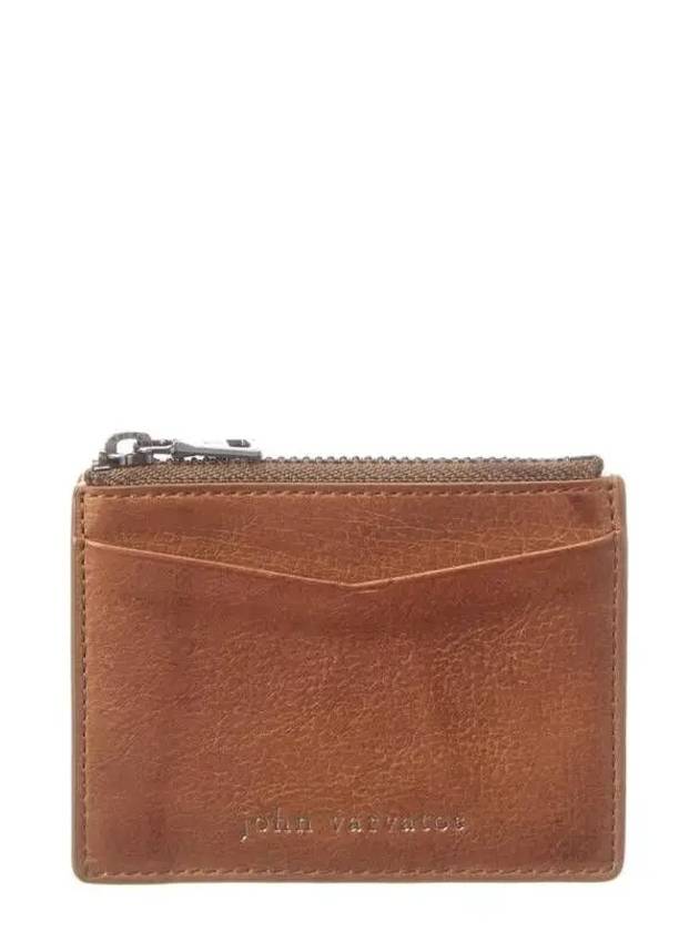 4213576 John Varvatos Heritage Zip Leather Card Case