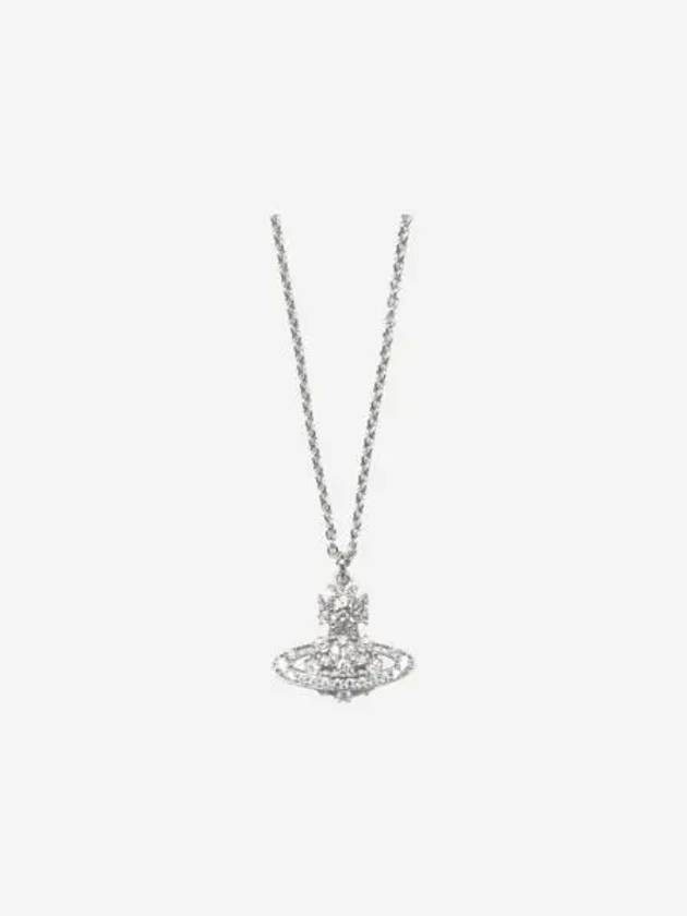 비비안 웨스트우드 나르시사 펜던트 플래티넘 화이트 실버 Vivienne Westwood Narcissa Pendant Platinum White Silver