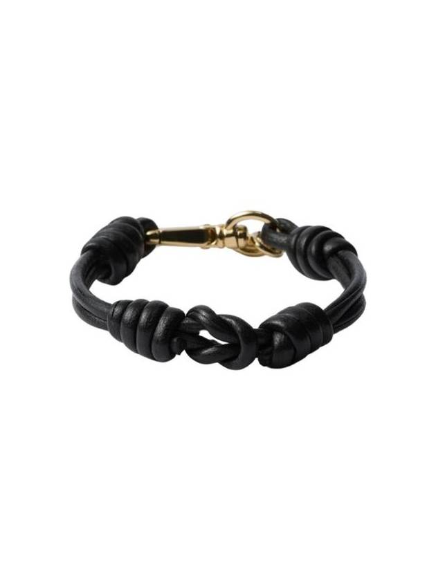 프라다 나파 레더 브레이슬릿 블랙 1IB383 038 F0002