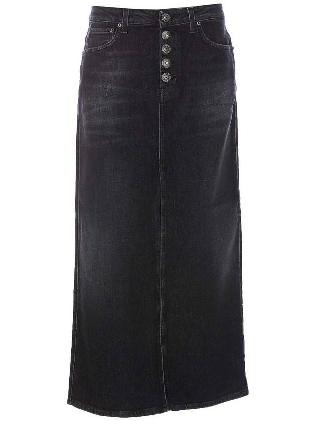 Dondup Long Denim Skirt