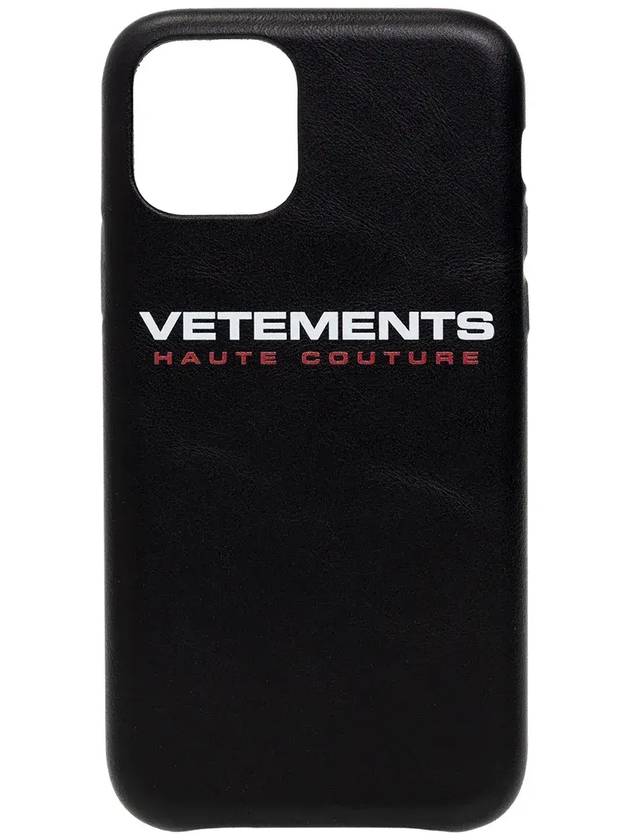 Vetements 로고 프린트 아이폰 11 Pro 케이스 UE51SA400B_2471