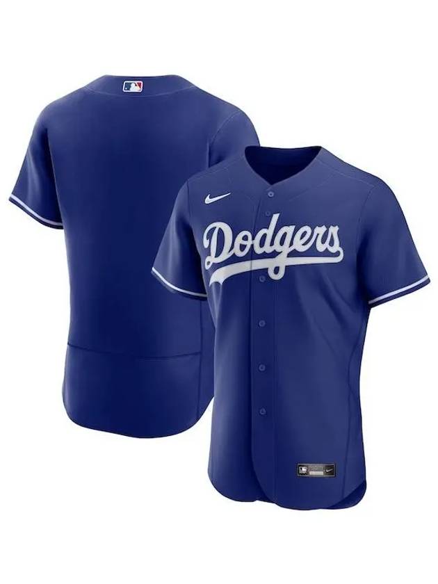 1097343 나이키 MLB LA 다저스 얼터네이트 어센틱 팀 저지 로얄