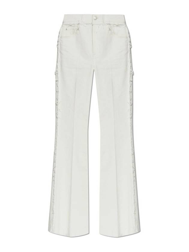 알렉산더 맥퀸 로우 피니시 플레어 진