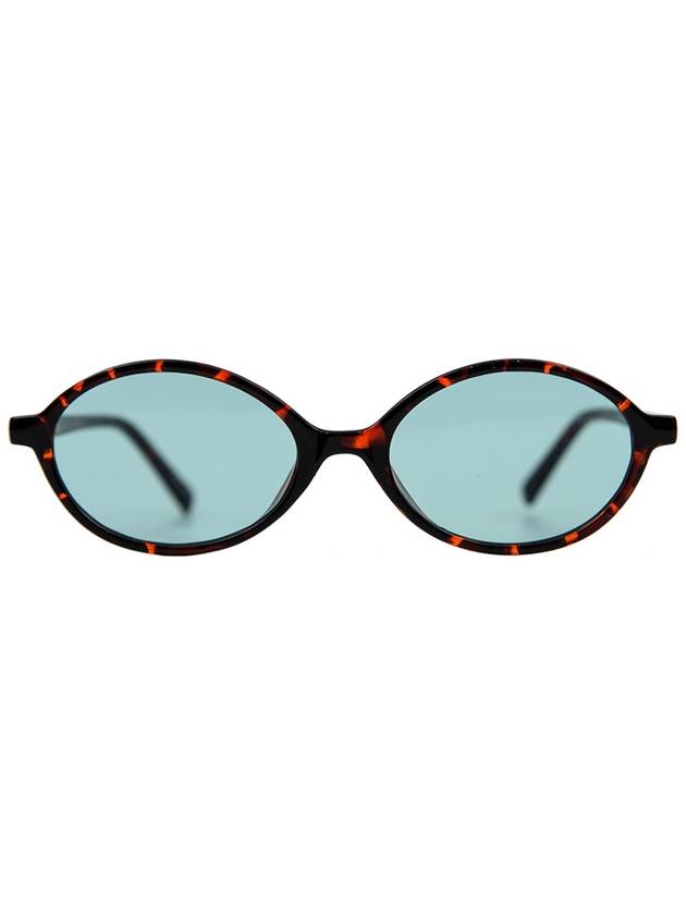 Viki Leopard Green Tint Lens