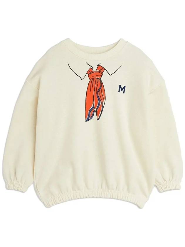 25SS 키즈 타이 프린트 맨투맨 아이보리 25120111 11