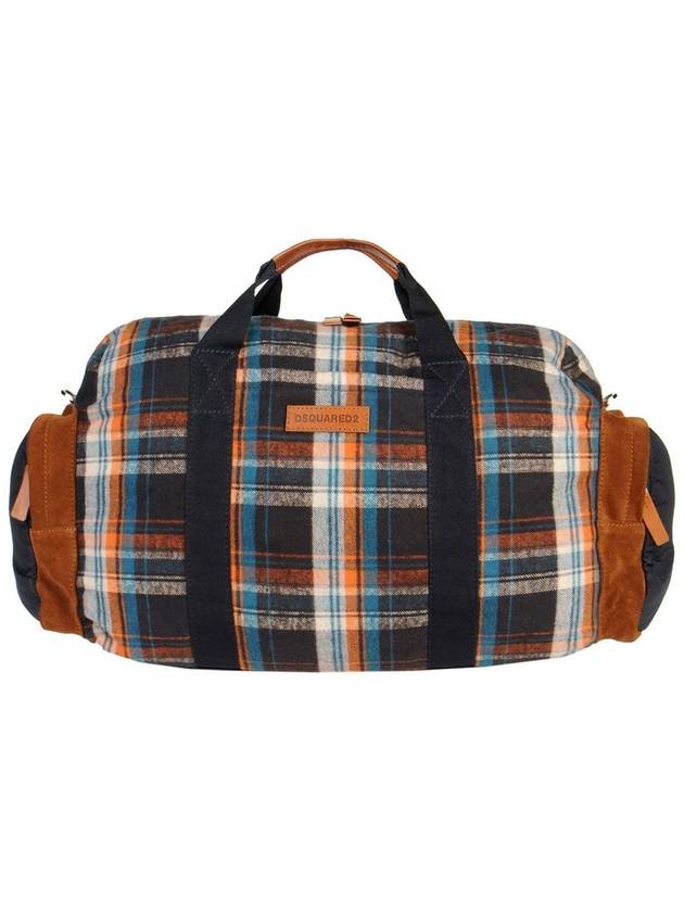 디스퀘어드2 dsquared2 Tartan Check duffle bag