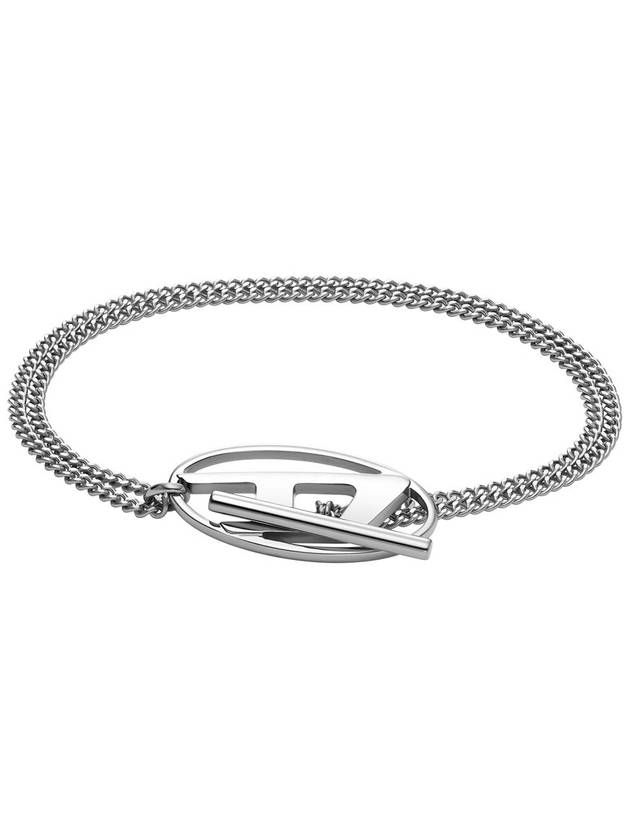 Diesel - Stainless Steel Chain Bracelet - Bracelets - Unisex - Silver