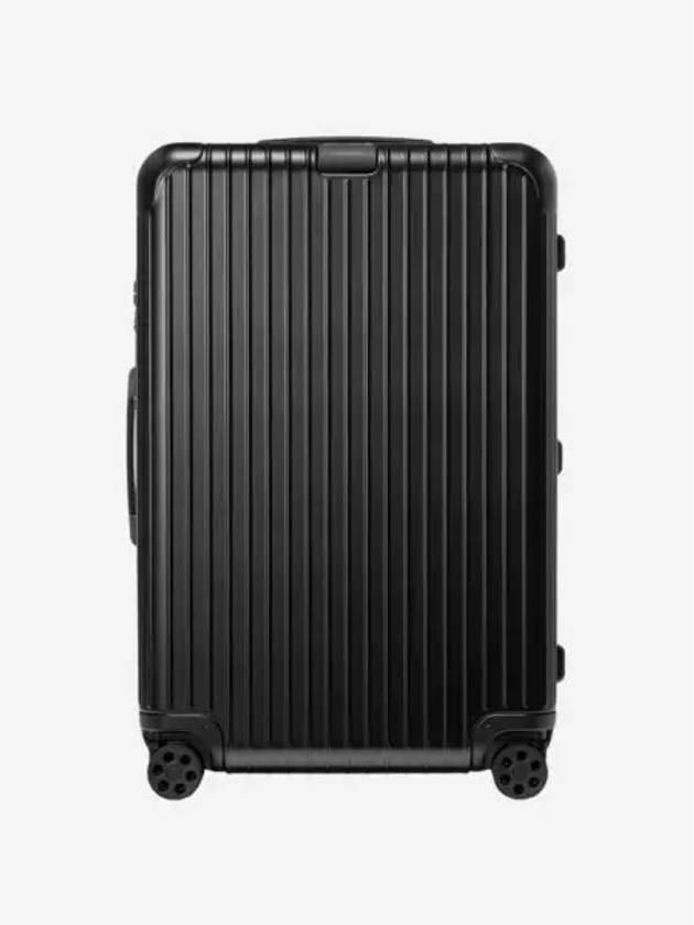 리모와 에센셜 체크인 라지 폴리카보네이트 수트케이스 매트 블랙 Rimowa Essential Check In Large Polycarbonate Suitcase Matte Black