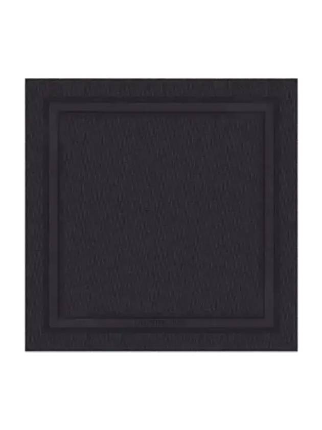 디올 오블리크 숄 울 실크 캐시미어 스카프 블랙