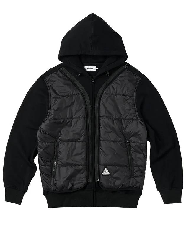 23SS 팔라스 택티컬 후드 집업 블랙 Palace Tactical Zip Hood Black