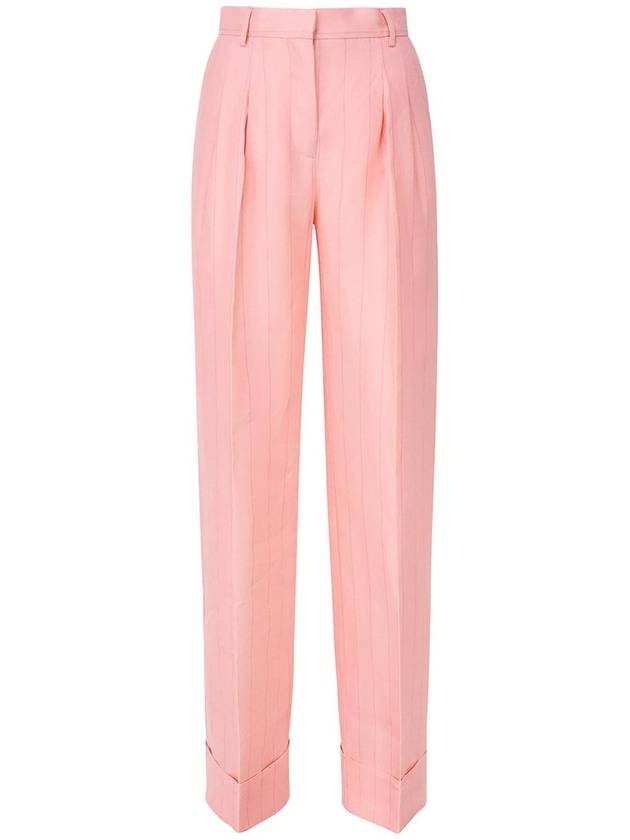The Andamane Nathalie Trousers In Linen Blend
