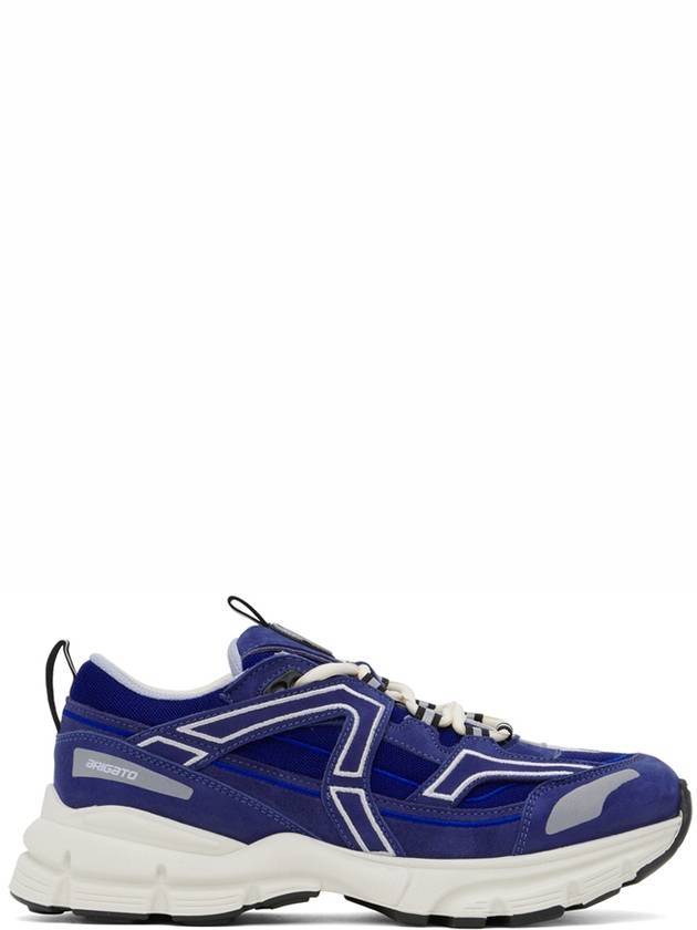 악셀 아리가토 마라톤 50 50 로우탑 스니커즈 블루 그레이