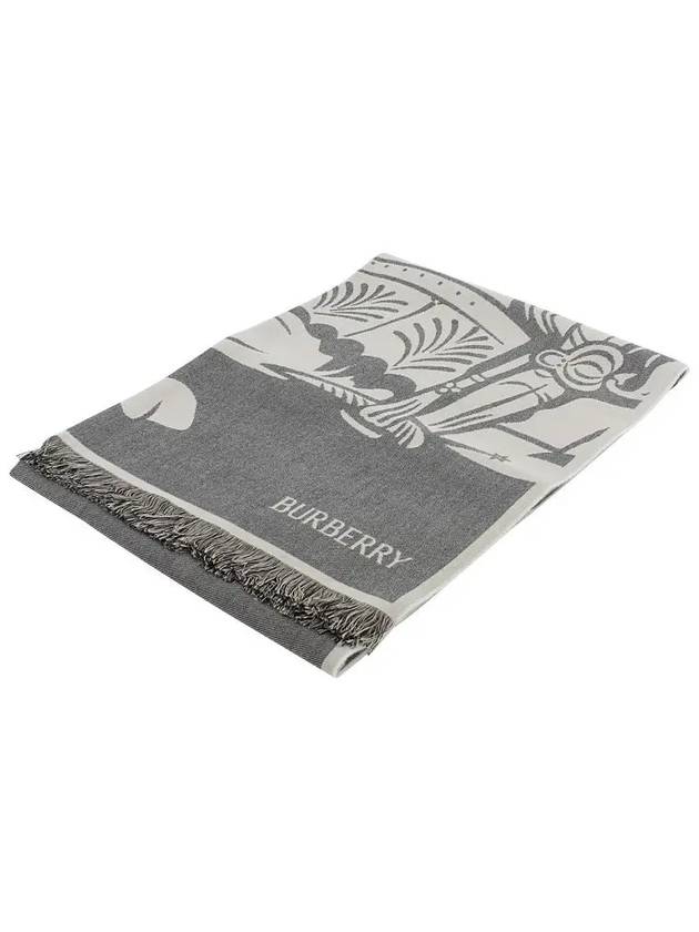 버버리 24FW EKD 로고 울 머플러 8091213