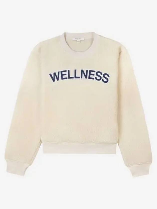 스포티 앤 리치 셰르파 웰니스 크루넥 크림 Sporty & Rich Sherpa Wellness Crewneck Cream