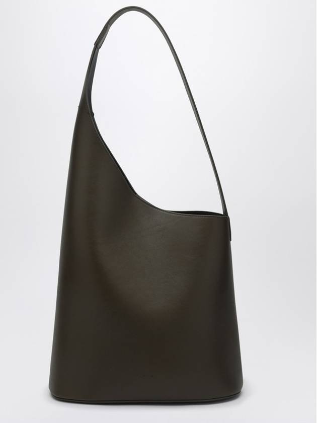 AESTHER EKME Kaki leather Lune Tote bag