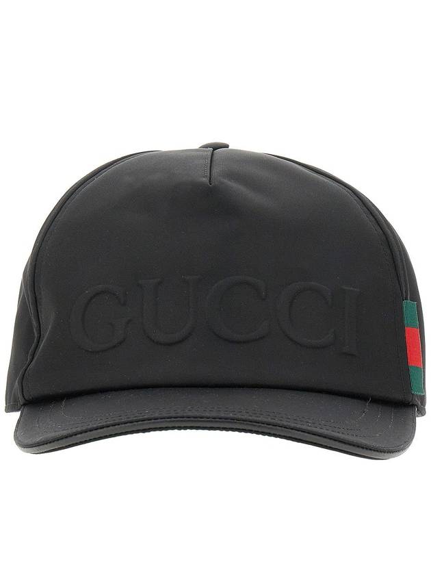 GUCCI Baseball cap with embossed logo