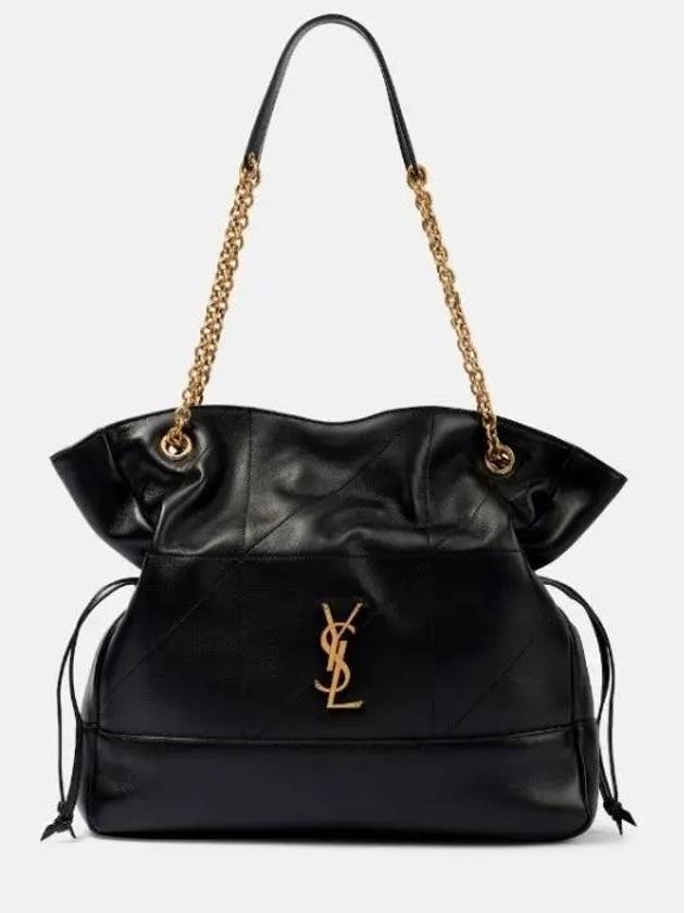 생로랑 제이미 쇼핑 레더 토트 백