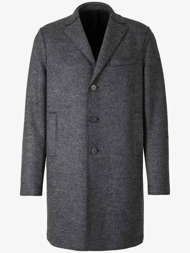 해리스 워프 런던 헤링본 박스 재킷 C9101MHCMHC_HC01GRISRAYADIAGONAL