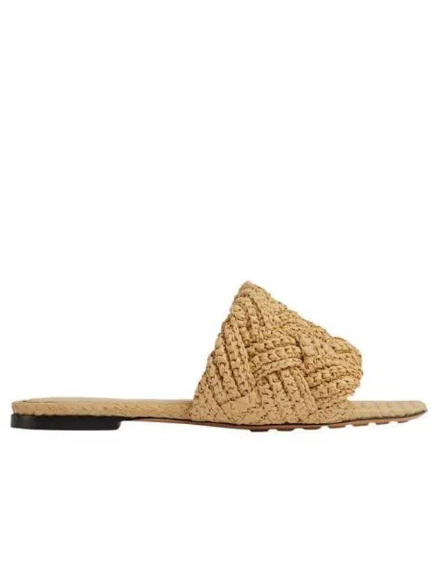W 보테가 베네타 리도 플랫 샌들 케인 슈가 W Bottega Veneta Lido Flat Sandal Cane Sugar