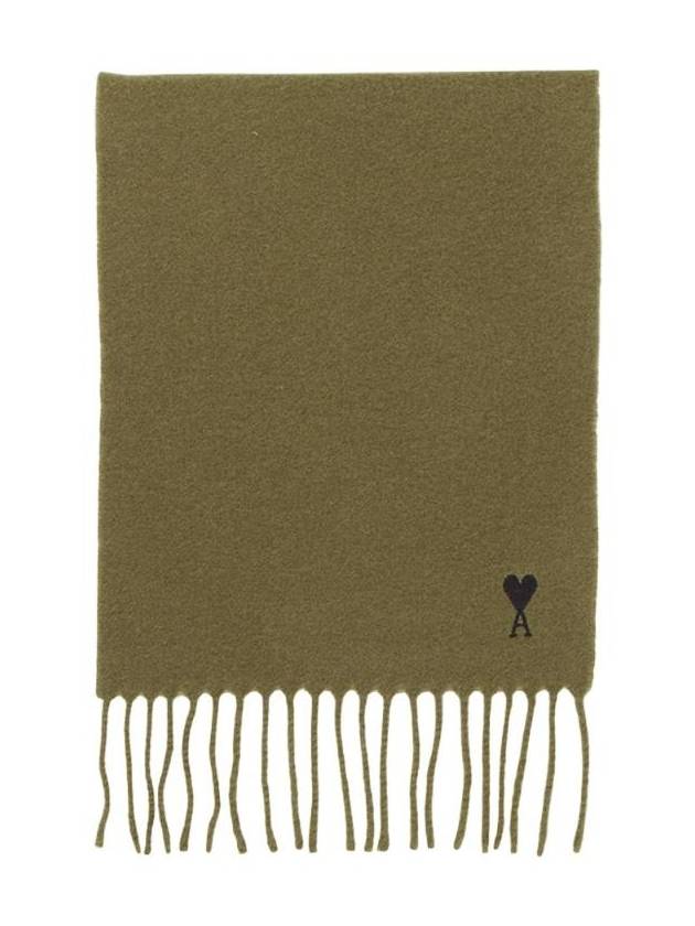 아미 머플러 올리브 USF677 334 298